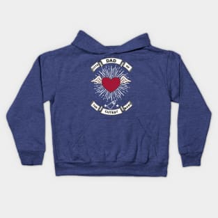 cute dad of the cutest baby Kids Hoodie